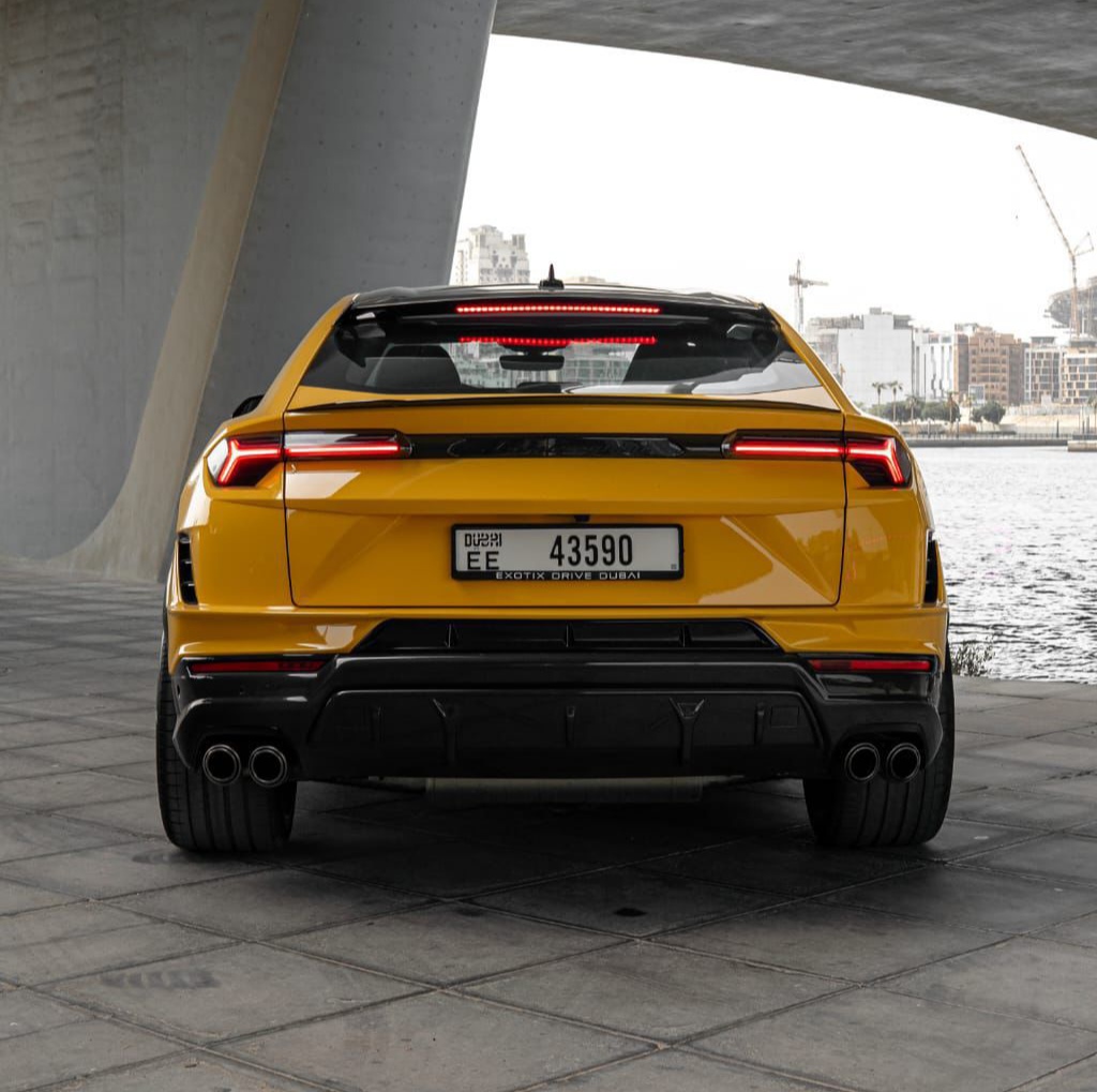 Rent Lamborghini Urus YELLOW 2023 in Dubai , UAE 