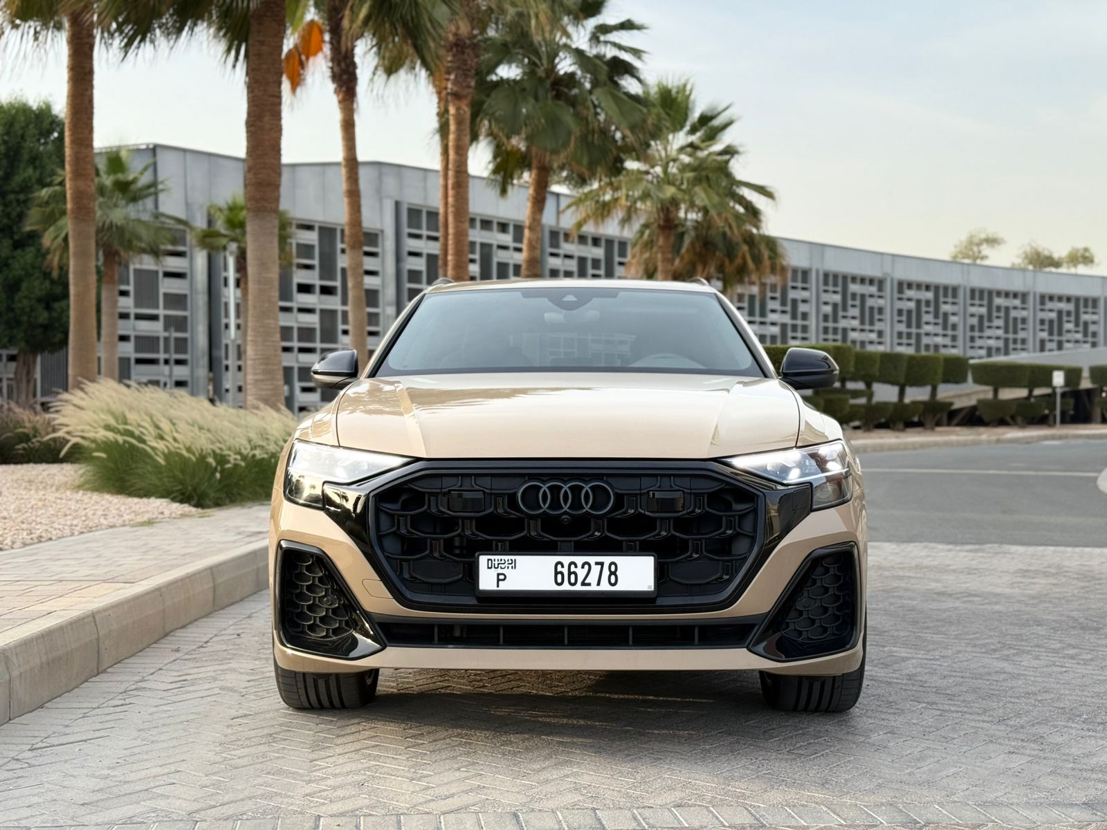 Rent Audi Q8 BEIGE 2023 in Dubai , UAE 