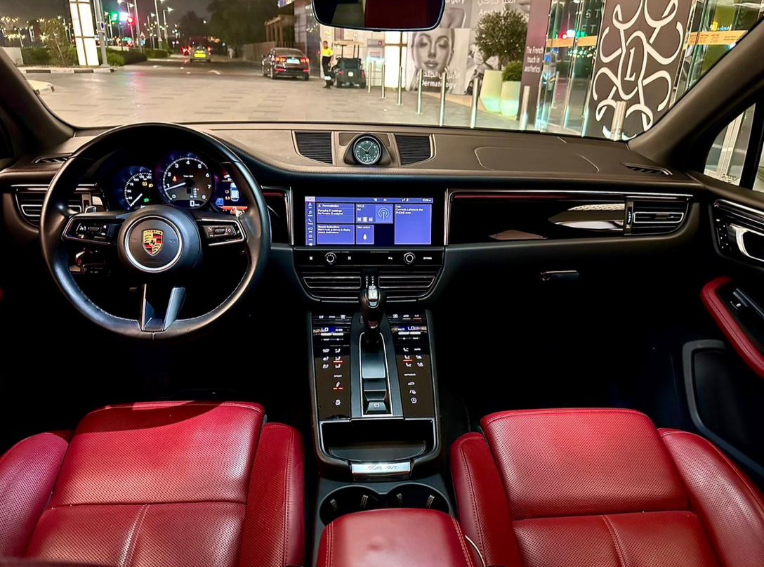 Rent Porsche Mecan WHITE 2023 in Dubai , UAE 