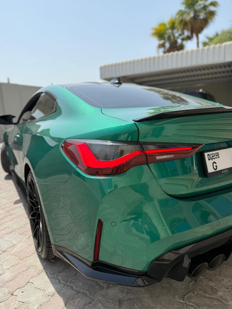 Rent Bmw Series 4 GREEN 2023 in Dubai , UAE 