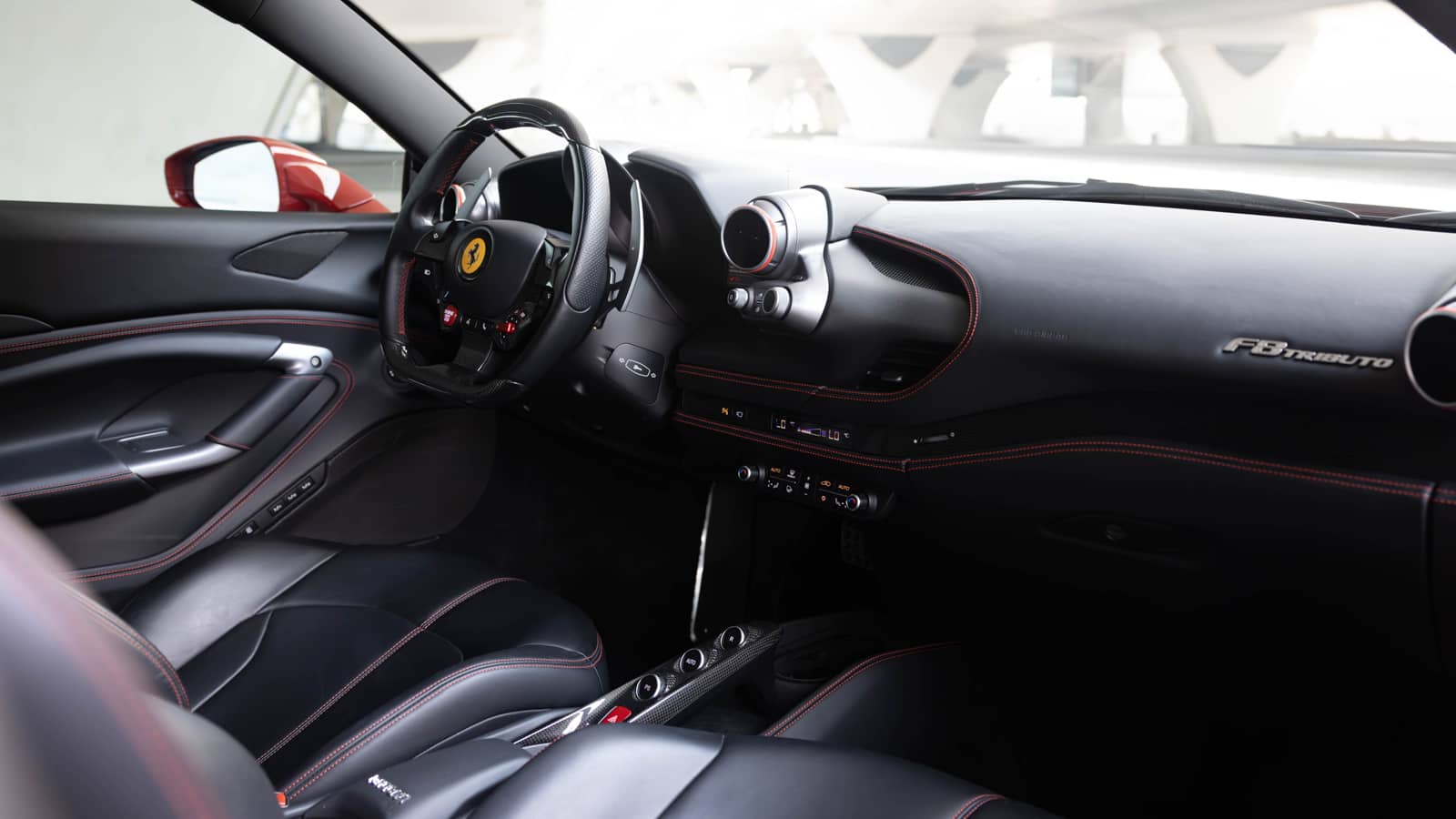 Rent Ferrari F8 RED 2023 in Dubai , UAE 