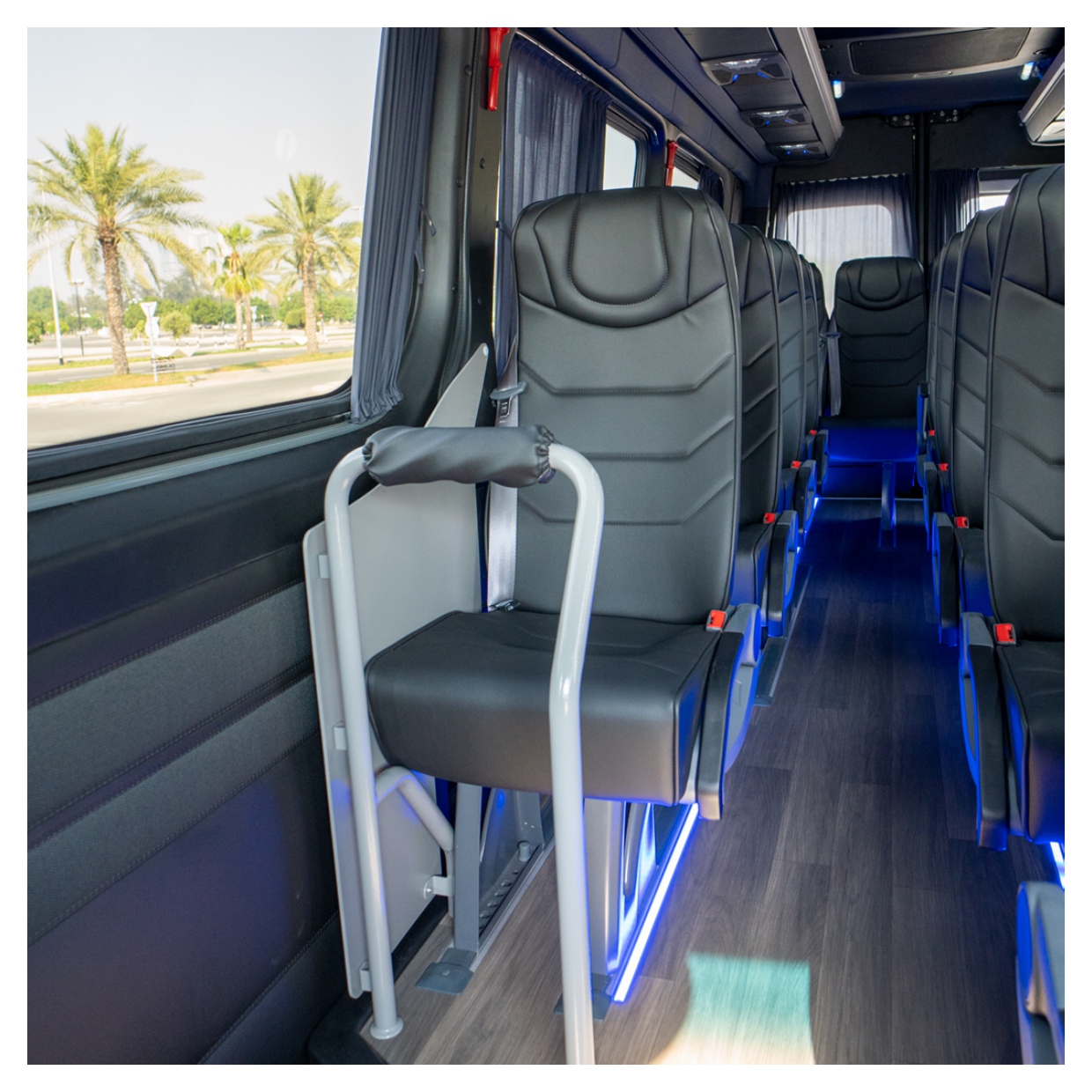 Rent Opulent Sprinter 19 Seater BLACK 2025 with chauffeur in Dubai , UAE 