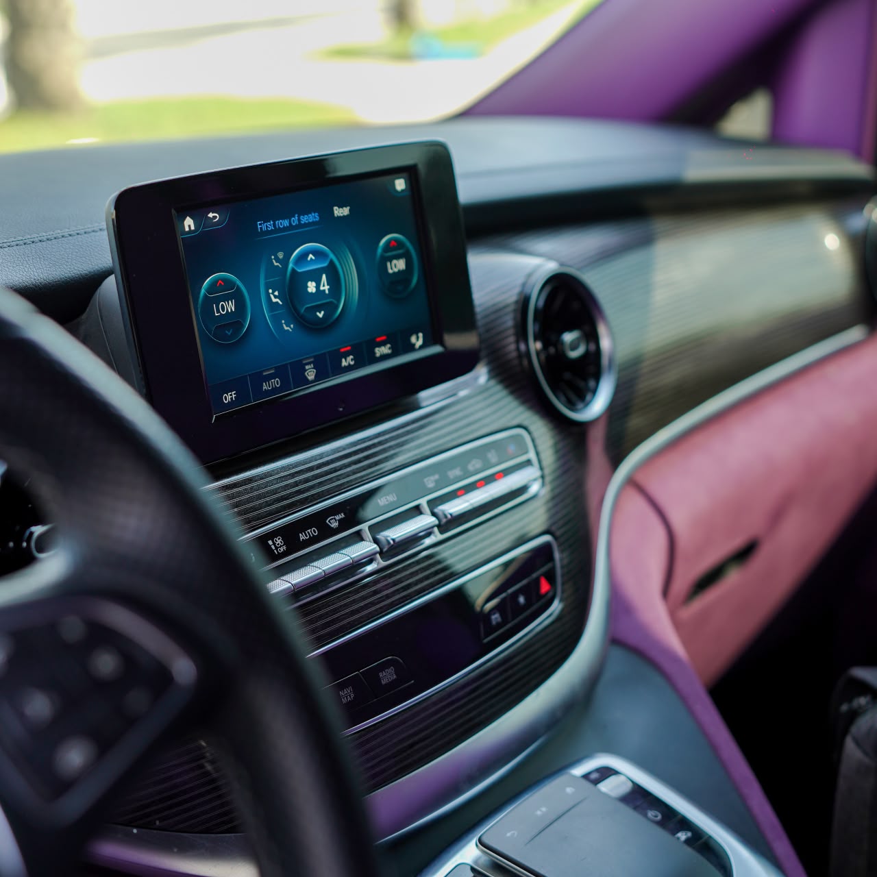 Rent Mercedes-Benz V-class BLACK 2025 in Dubai , UAE 