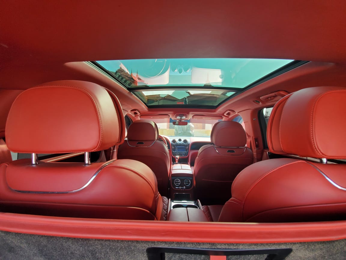 Rent Bentley Bentayga WHITE 2020 in Dubai , UAE 