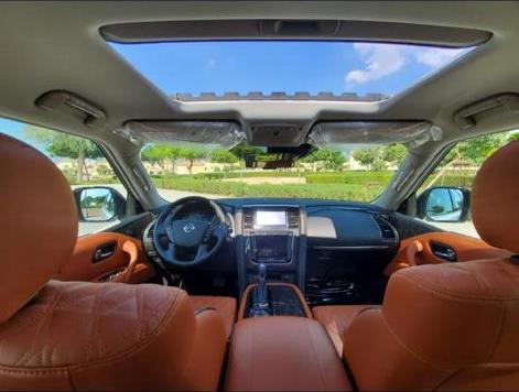 Rent Nissan Patrol WHITE 2020 in Dubai , UAE 
