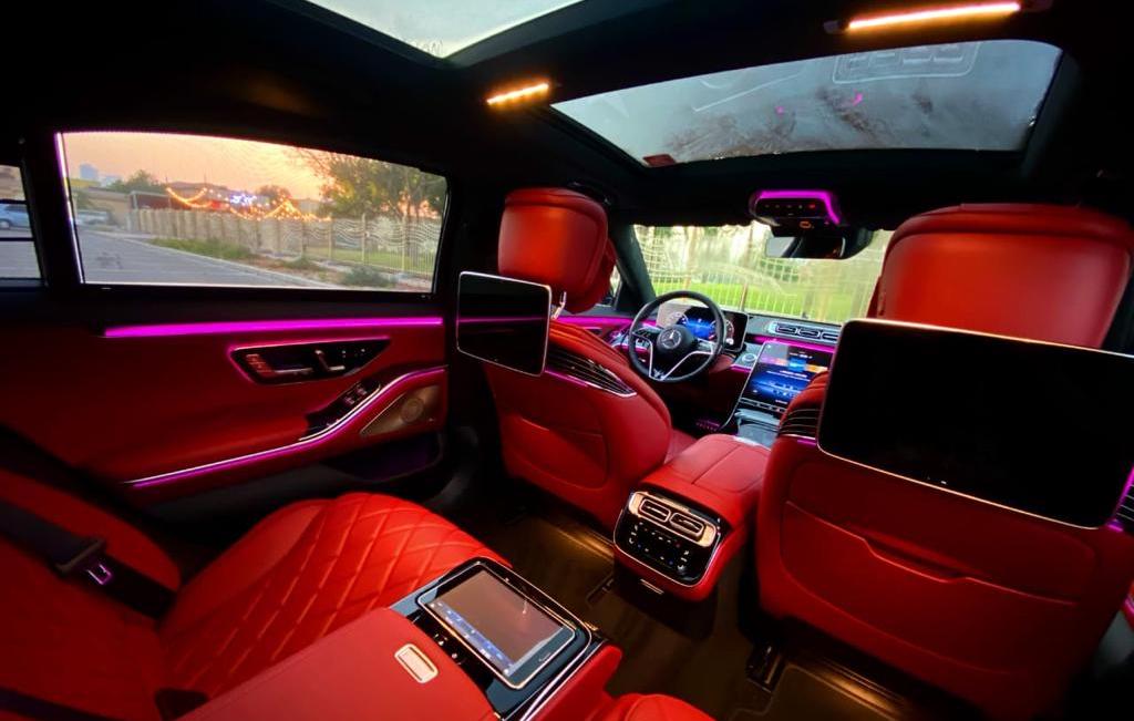 Rent Mercedes-Benz S-class BLACK 2021 in Dubai , UAE 