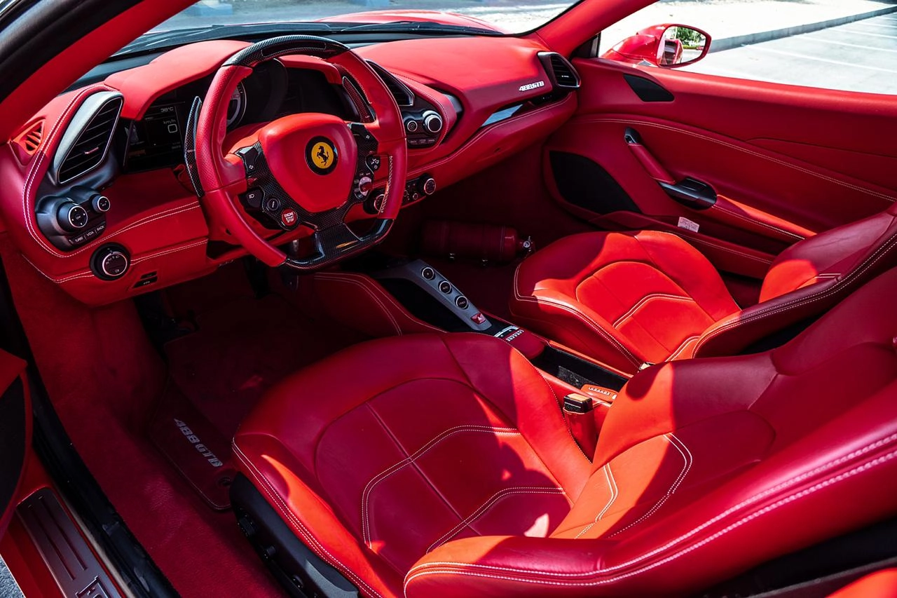 Rent Ferrari 488 RED 2020 in Dubai , UAE 