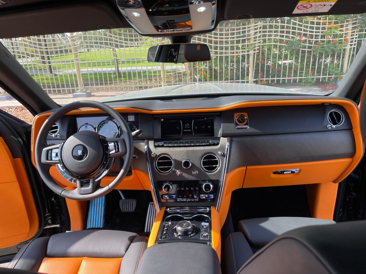 Rent Rolls-Royce Cullinan BLACK 2021 in Dubai , UAE 