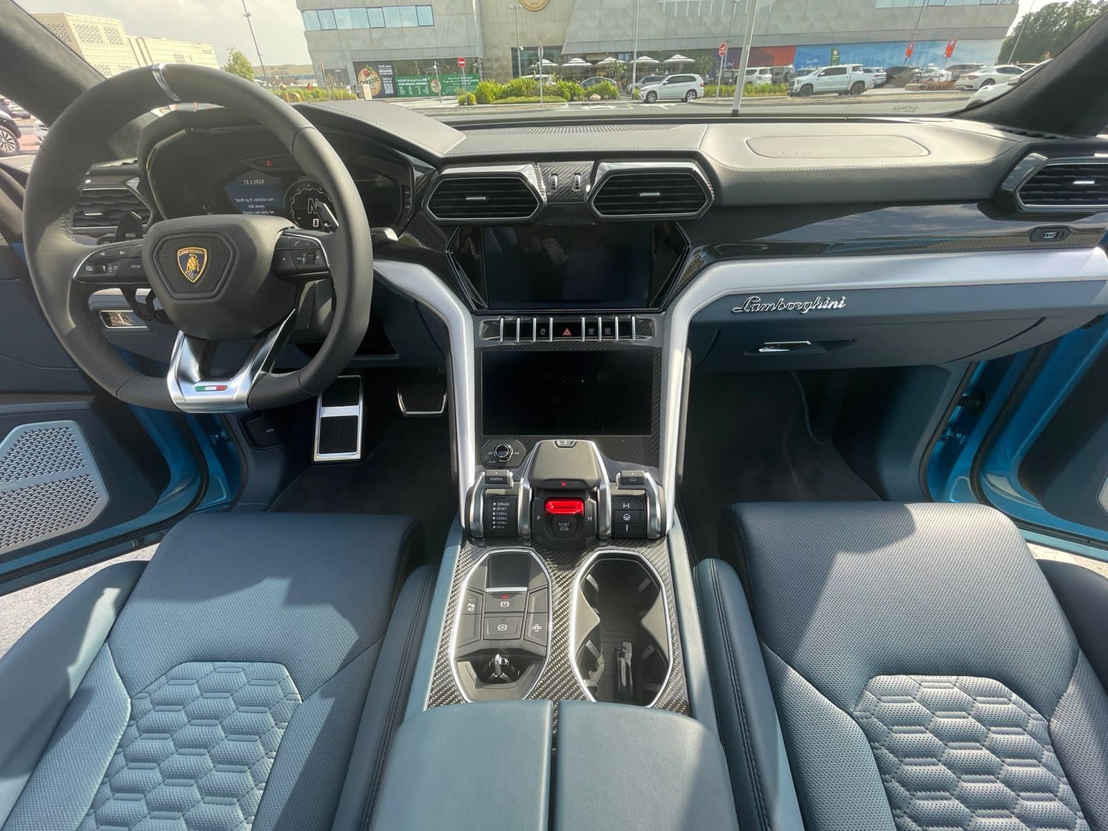 Rent Lamborghini Urus BLUE 2022 in Dubai , UAE 