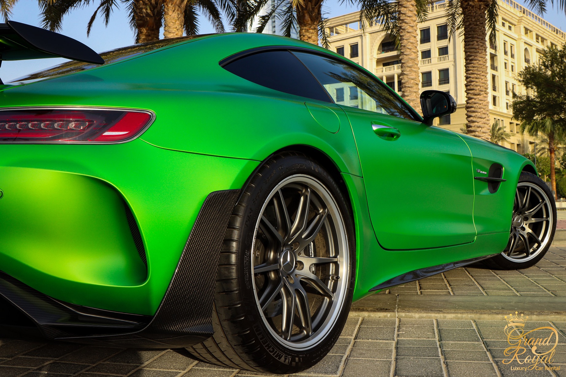 Rent Mercedes-Benz Gt GREEN 2020 in Dubai , UAE 