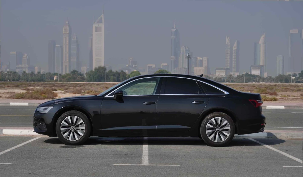 Rent Audi A6 BLACK 2022 in Dubai , UAE 