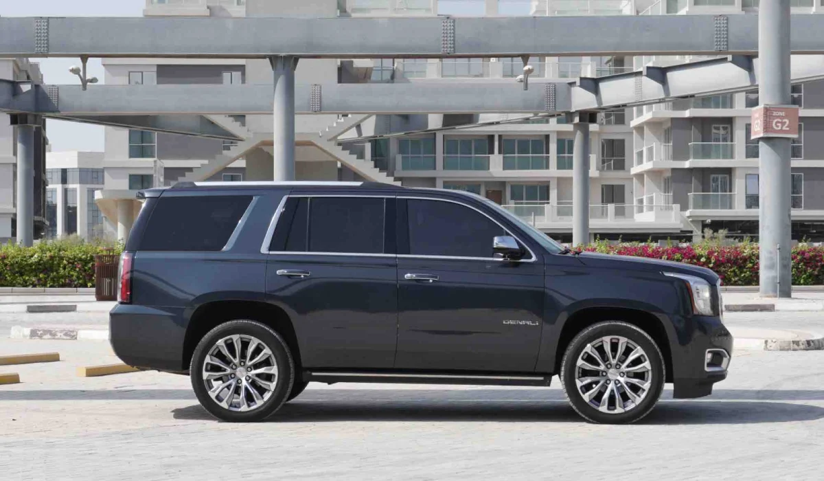 Rent GMC Yukon BEIGE 2021 in Dubai , UAE 