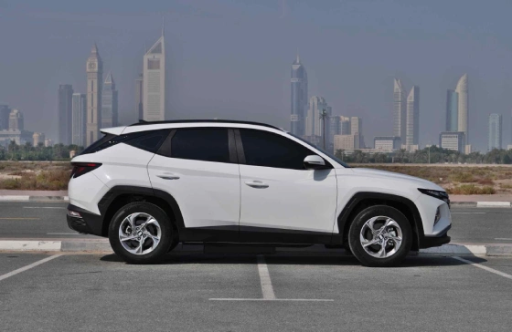 Rent Hyundai Tucson WHITE 2023 in Dubai , UAE 