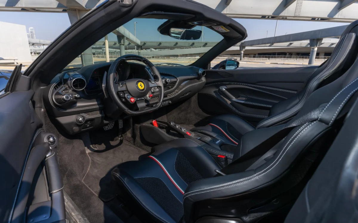 Rent Ferrari F8 BLACK 2022 in Dubai , UAE 