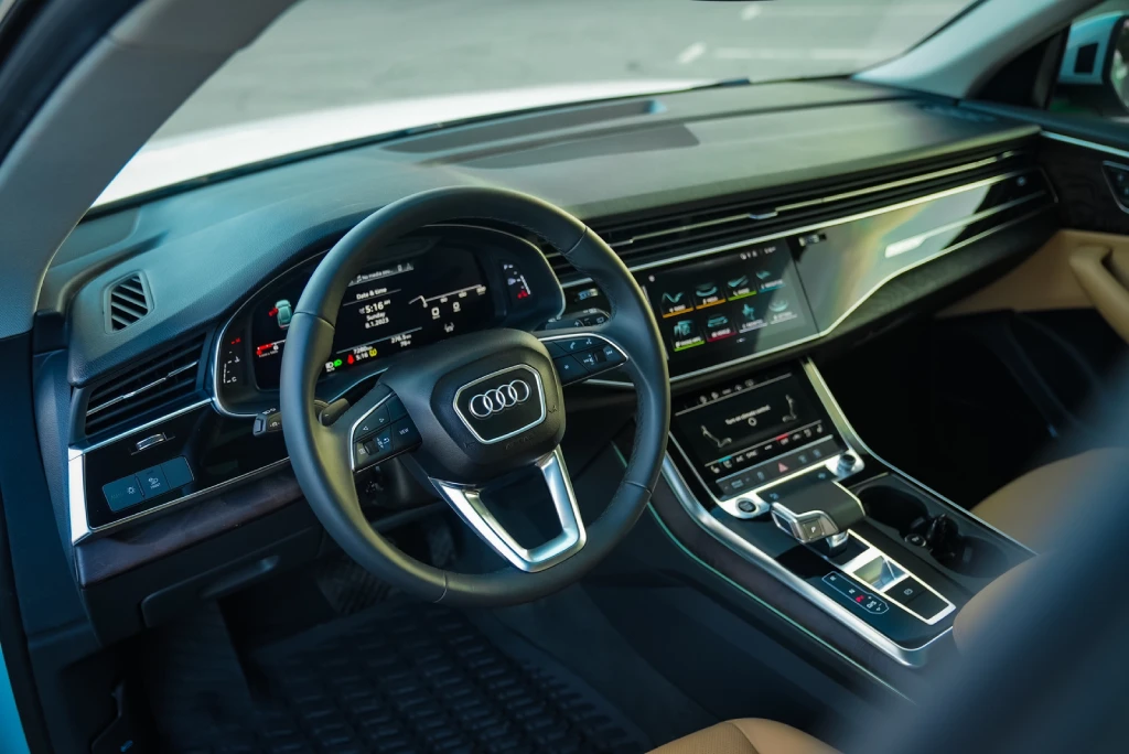 Rent Audi Model x WHITE 2023 in Dubai , UAE 