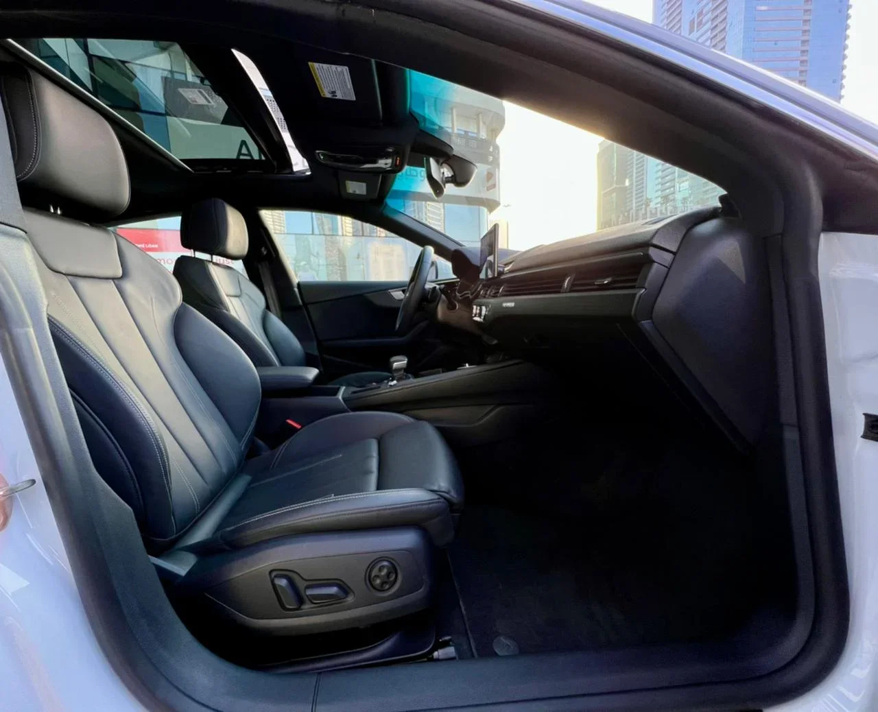 Rent Audi A5 WHITE 2021 in Dubai , UAE 