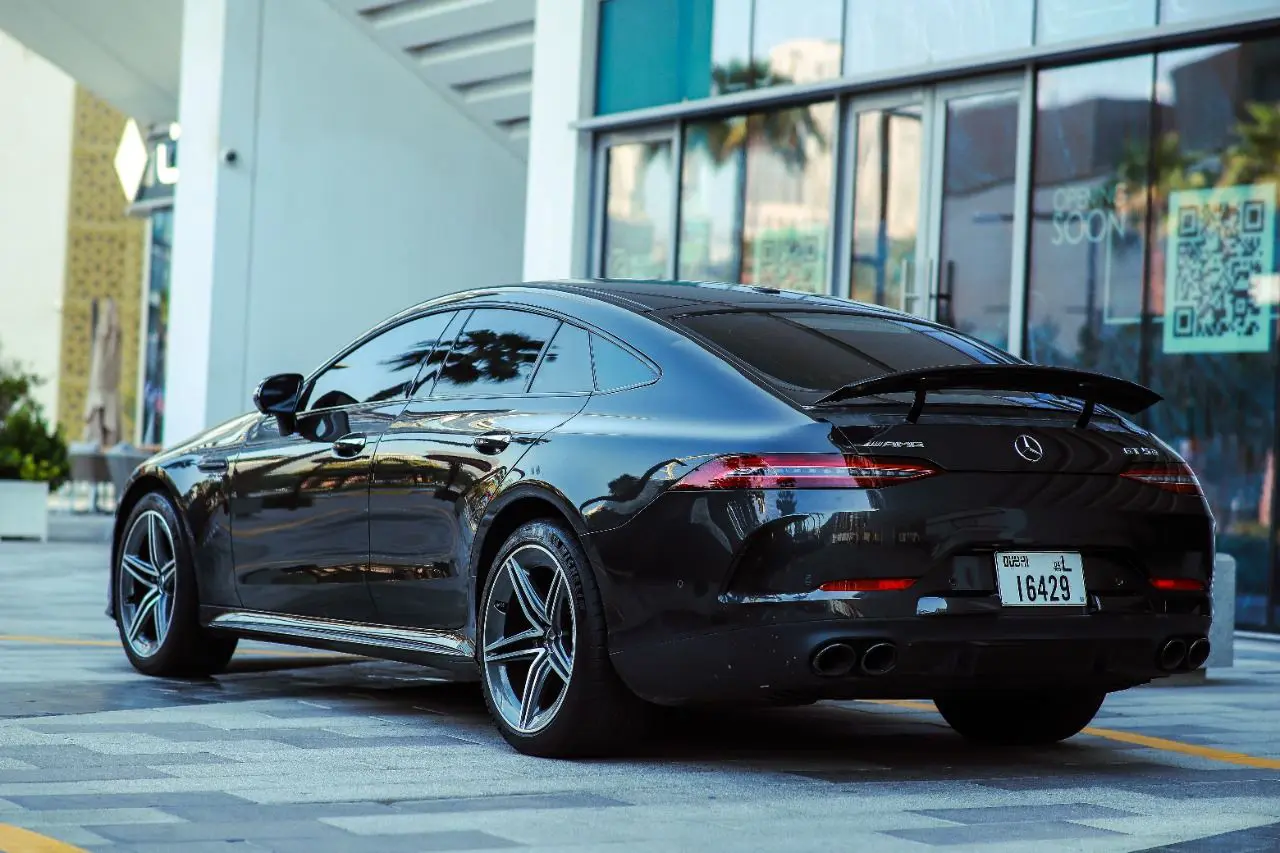 Rent Mercedes-Benz Gt BLACK 2022 in Dubai , UAE 
