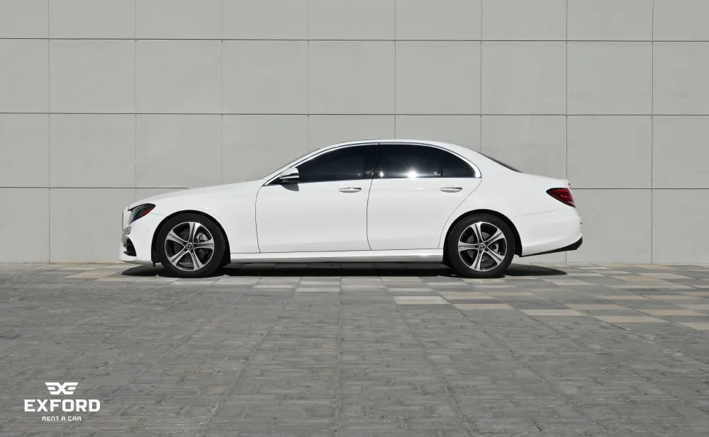 Rent Mercedes-Benz E-class WHITE 2021 in Dubai , UAE 