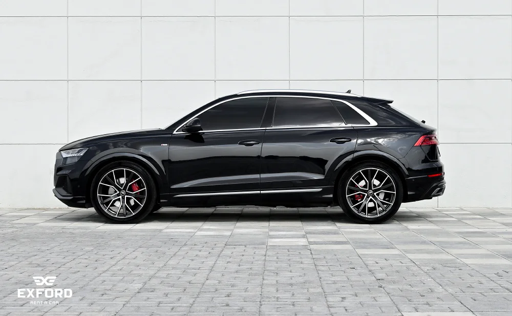 Rent Audi Q8 BLACK 2022 in Dubai , UAE 