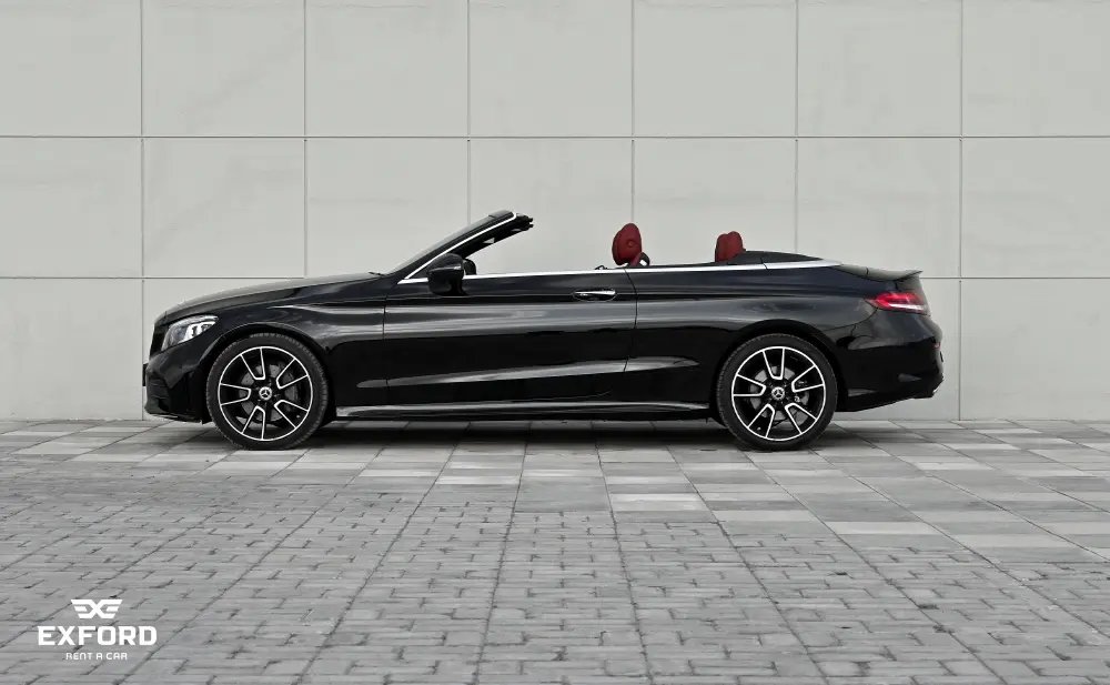 Rent Mercedes-Benz C-class BLACK 2023 in Dubai , UAE 