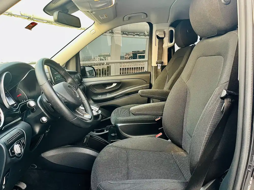 Rent Mercedes-Benz V-class BLACK 2021 in Dubai , UAE 