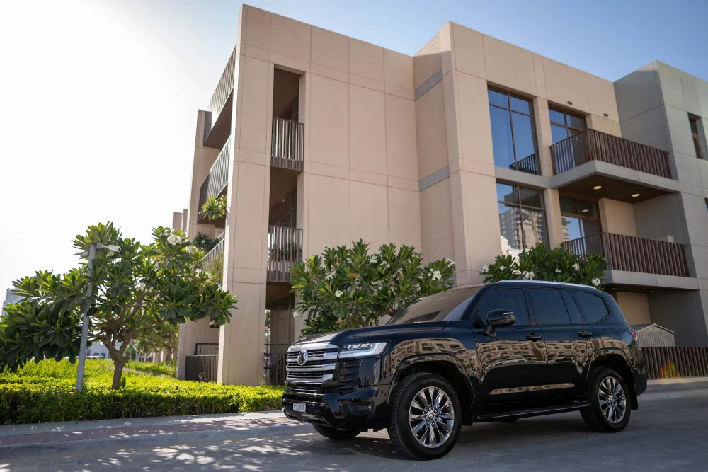 Rent Toyota Land cruiser BLACK 2022 in Dubai , UAE 