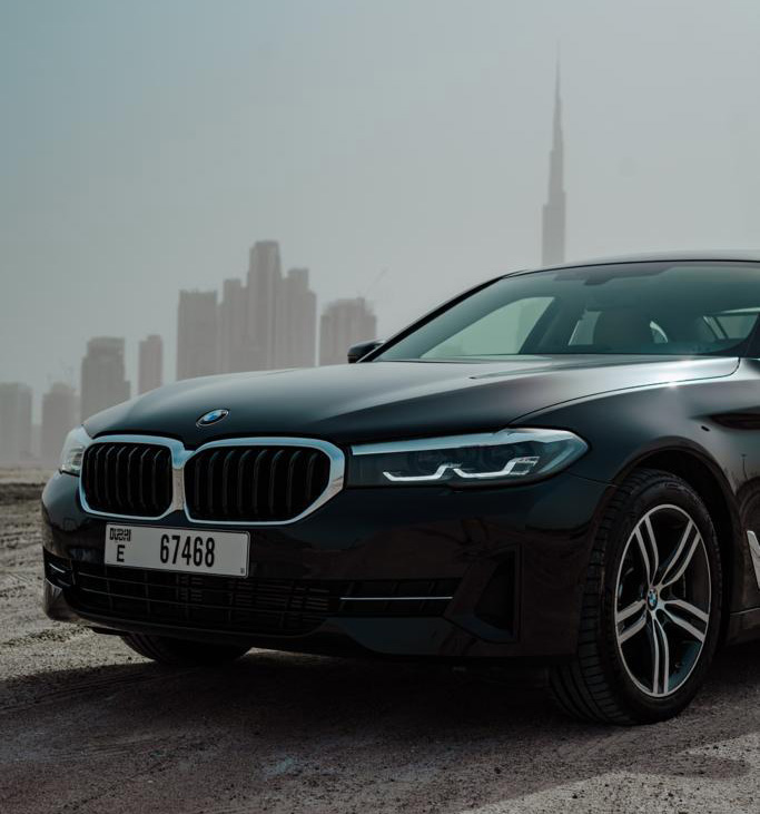Rent Bmw Series 5 BLACK 2022 in Dubai , UAE 