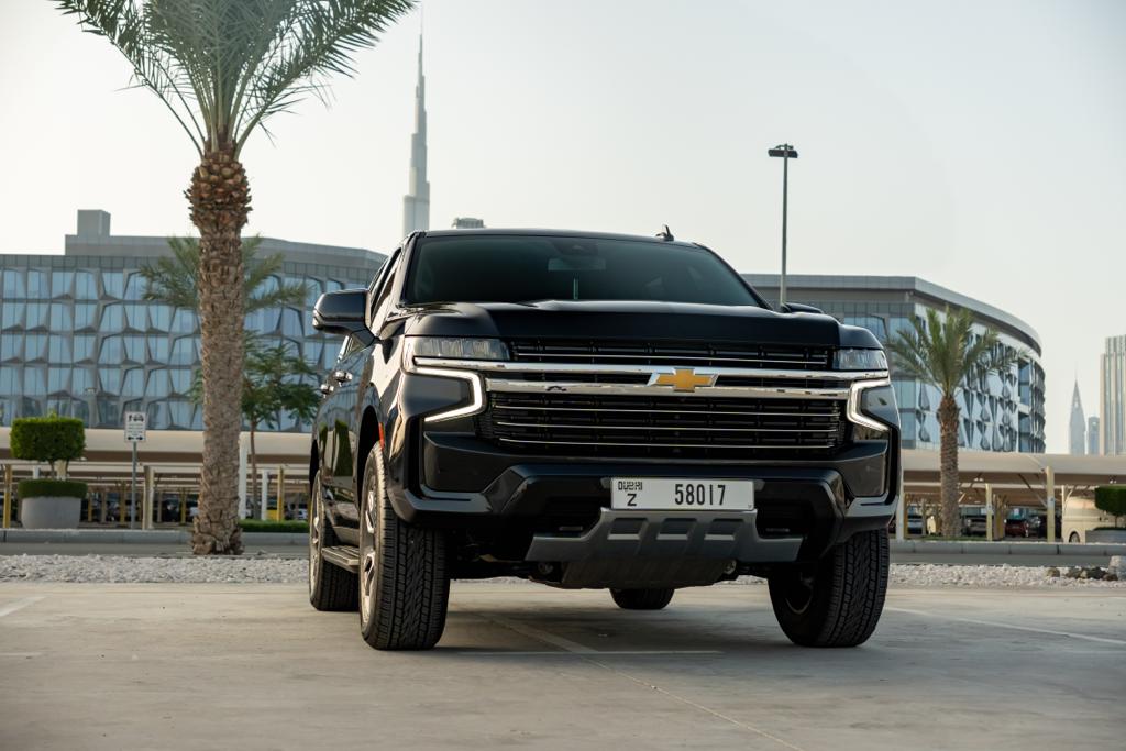 Rent Chevrolet Tahoe BLACK 2023 in Dubai , UAE 