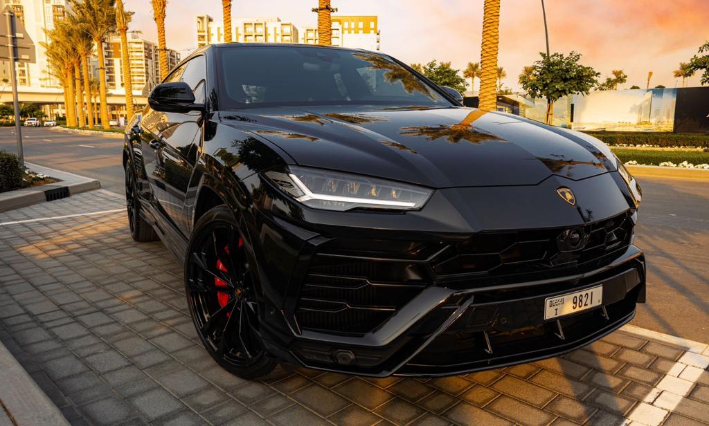Rent Lamborghini Urus BLACK 2023 in Dubai , UAE 