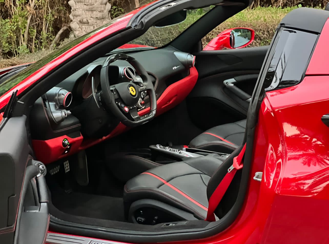 Rent Ferrari F8 RED 2023 in Dubai , UAE 