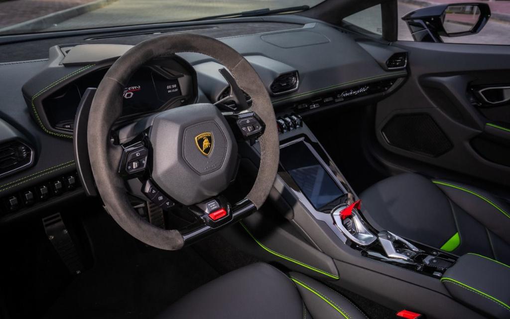 Rent Lamborghini Evo BLACK 2022 in Dubai , UAE 