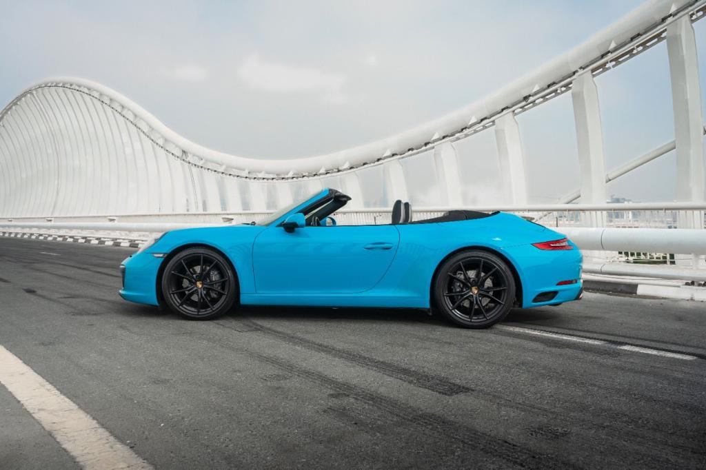 Rent Porsche Carrera BLUE 2022 in Dubai , UAE 