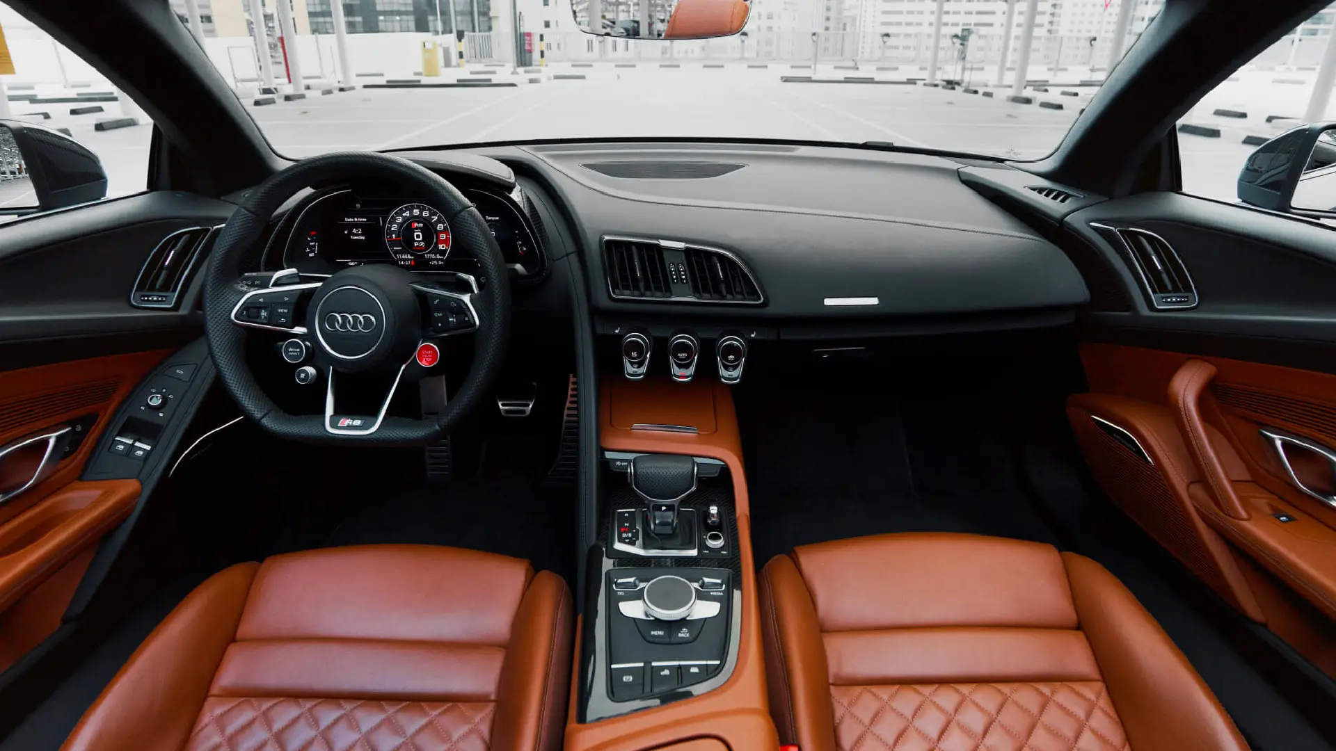 Rent Audi R8 BLUE 2024 in Dubai , UAE 
