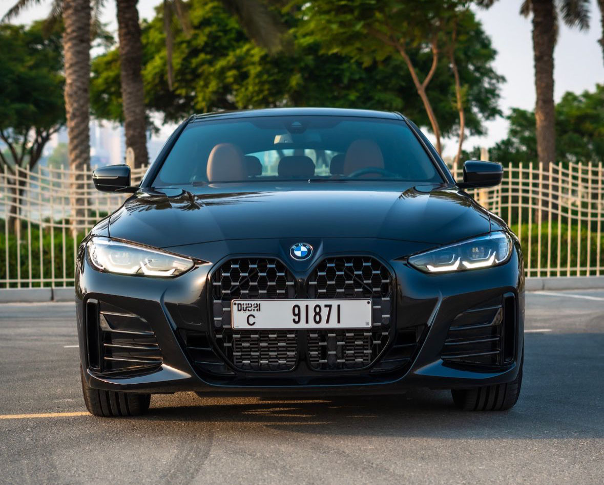 Rent Bmw Series 4 BLACK 2023 in Dubai , UAE 
