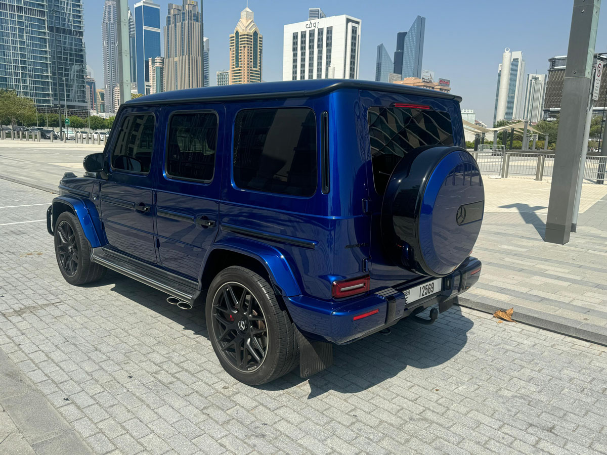 Rent Mercedes-Benz G-class BLUE 2023 in Dubai , UAE 