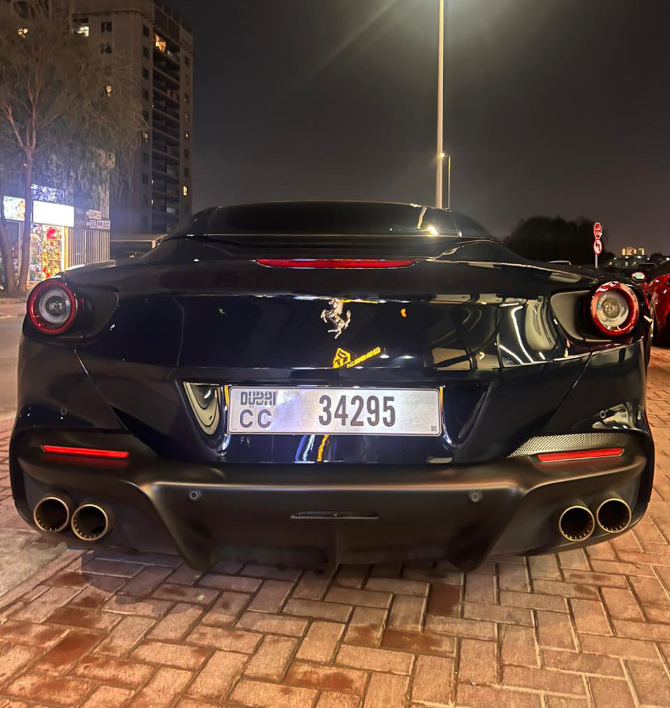 Rent Ferrari Portofino BLACK 2023 in Dubai , UAE 