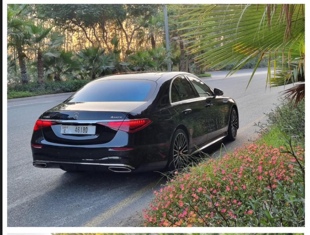 Rent Mercedes-Benz S-class BLACK 2024 in Dubai , UAE 