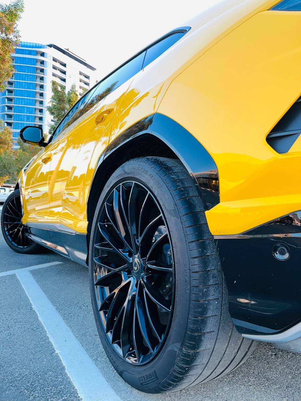 Rent Lamborghini Urus YELLOW 2023 in Dubai , UAE 