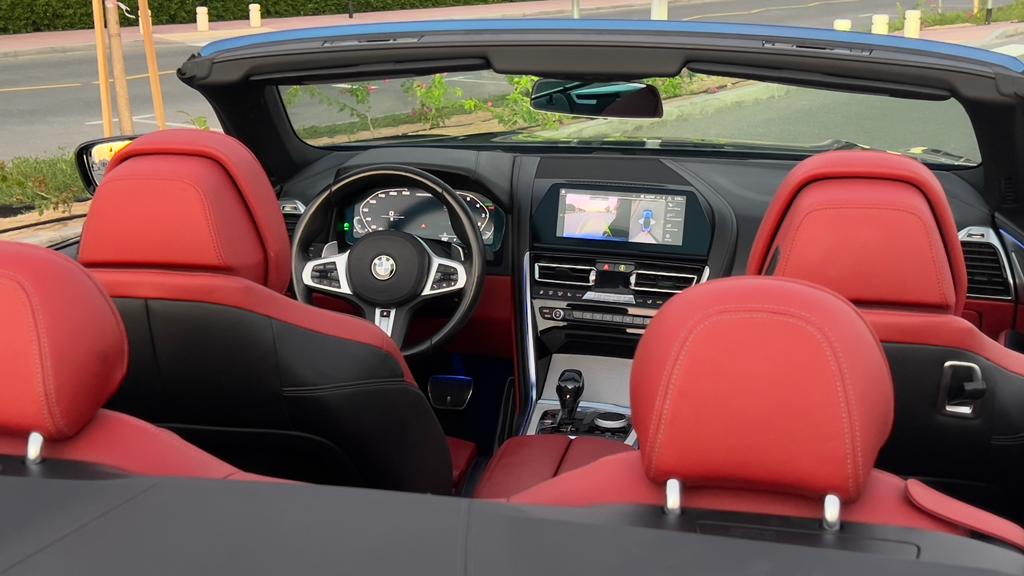 Rent Bmw Series 8 BLUE 2023 in Dubai , UAE 