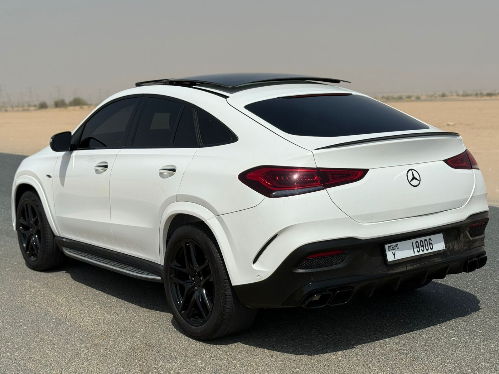 Rent Mercedes-Benz Gle WHITE 2023 in Dubai , UAE 