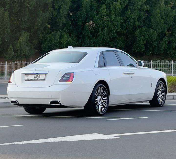 Rent Rolls-Royce Ghost WHITE 2023 in Dubai , UAE 
