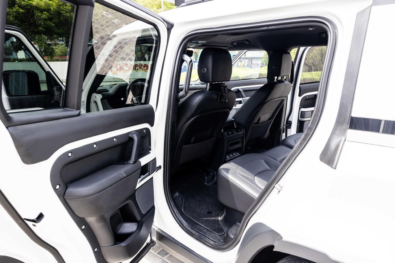 Rent Land Rover Defender WHITE 2023 in Dubai , UAE 