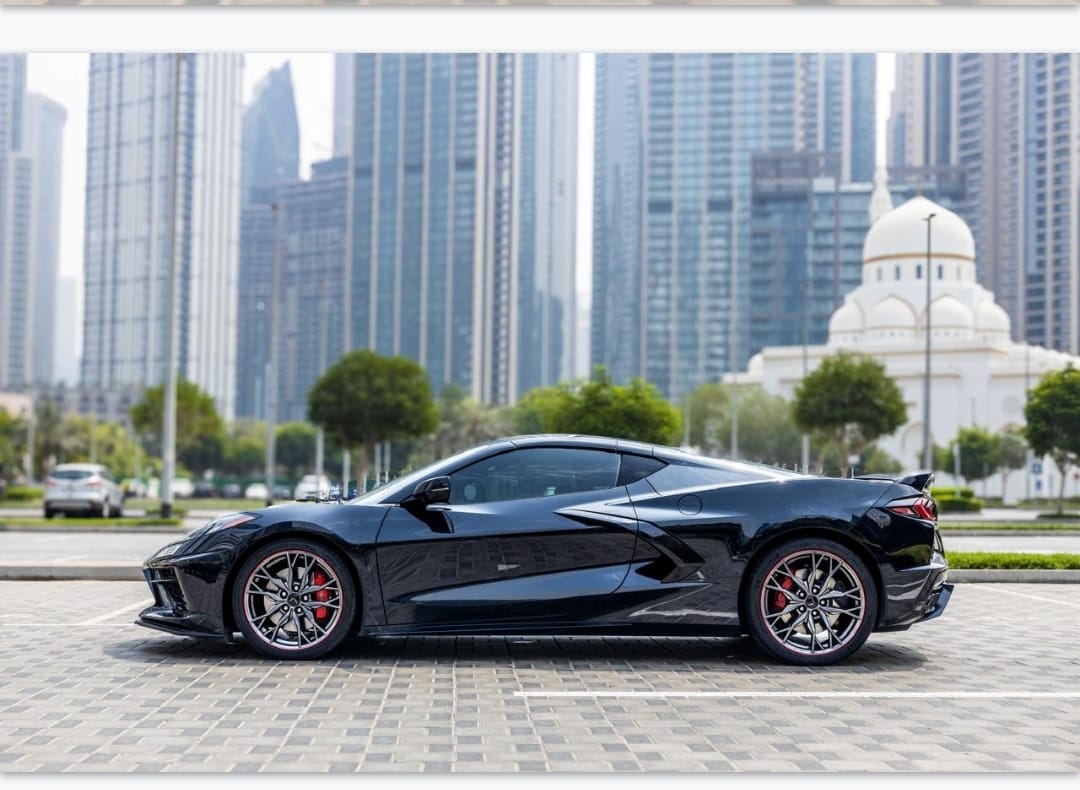 Rent Chevrolet Corvette BLUE 2024 in Dubai , UAE 