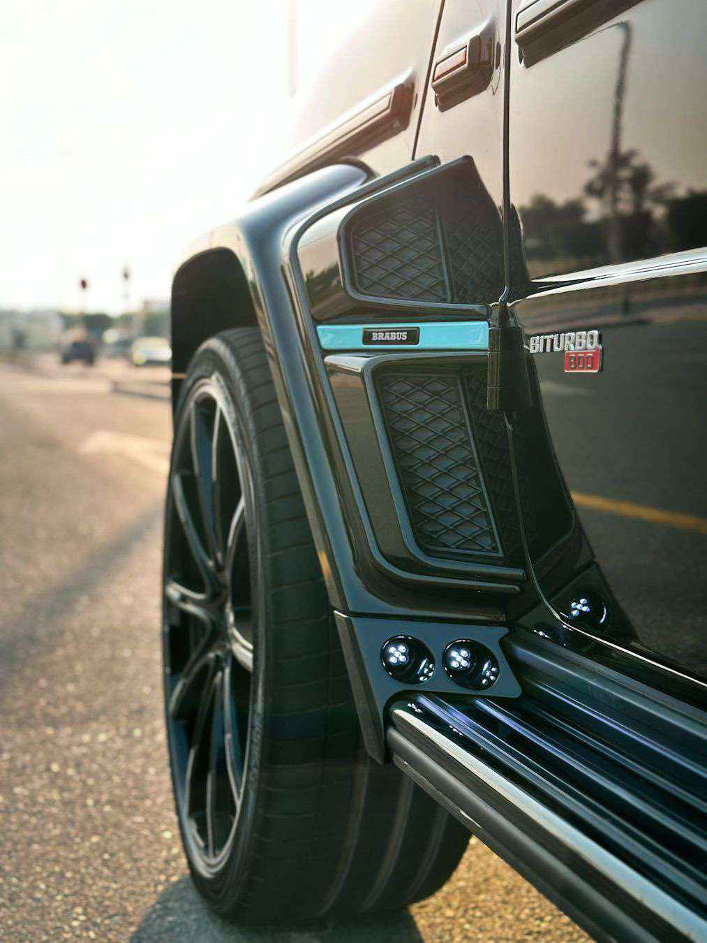 Rent Mercedes-Benz AMG G800 Brabus BLACK 2023 in Dubai , UAE 