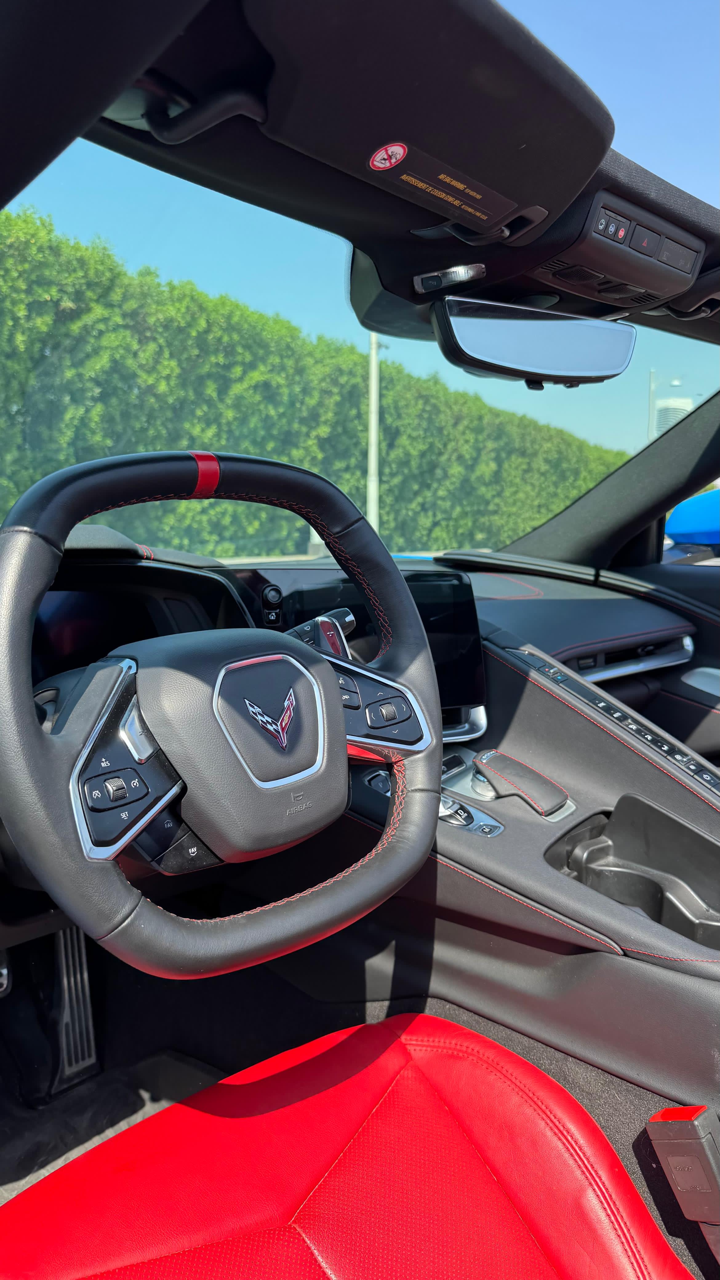 Rent Chevrolet Corvette BLUE 2023 in Dubai , UAE 
