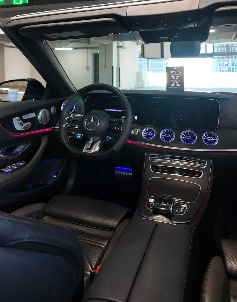 Rent Mercedes-Benz E-class BLUE 2023 in Dubai , UAE 