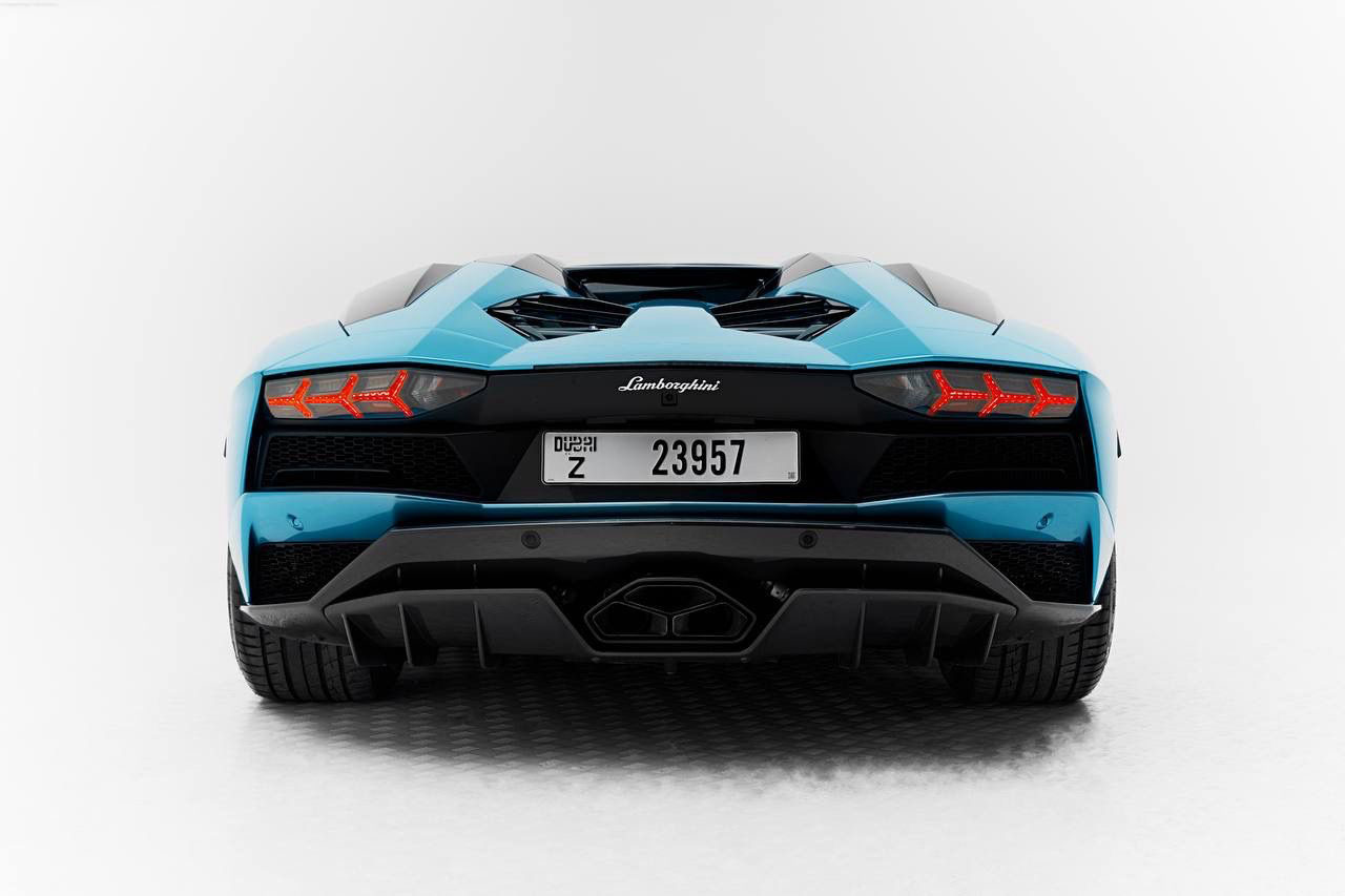 Rent Lamborghini Aventador S BLUE 2023 in Dubai , UAE 