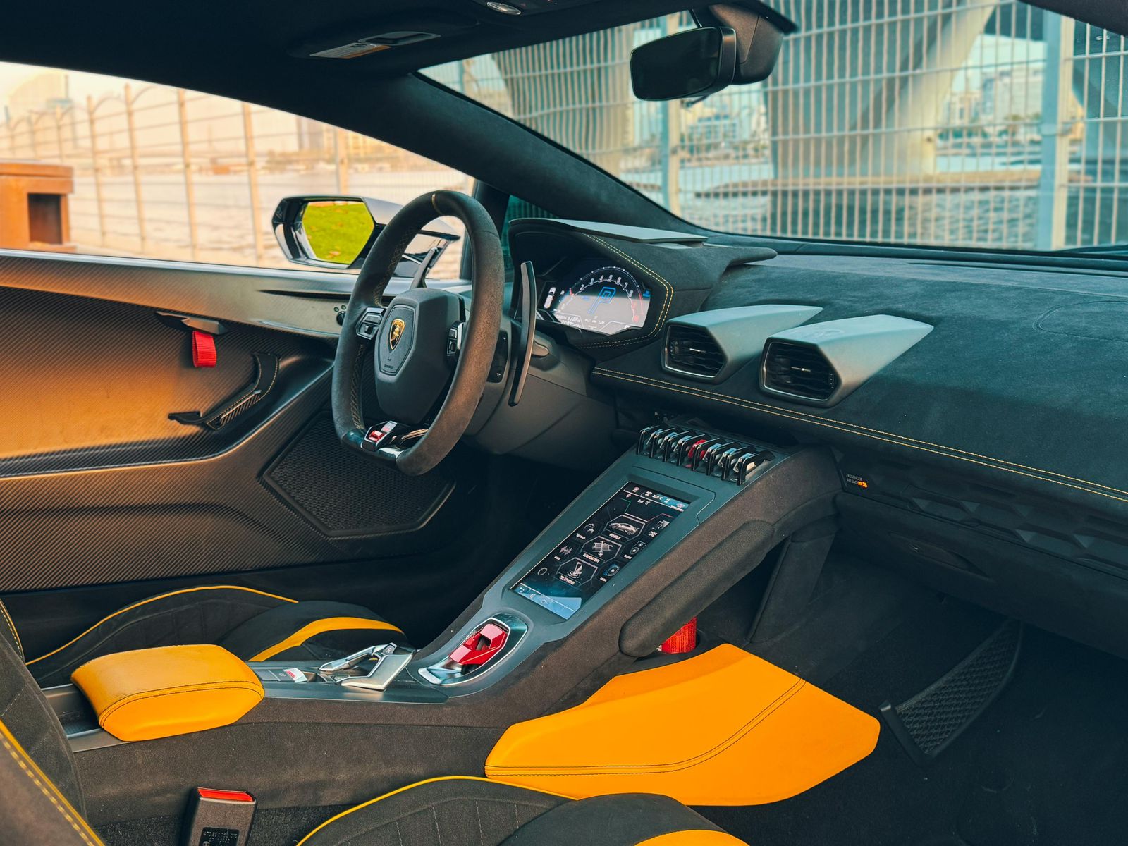 Rent Lamborghini Huracan STO BLUE 2023 in Dubai , UAE 