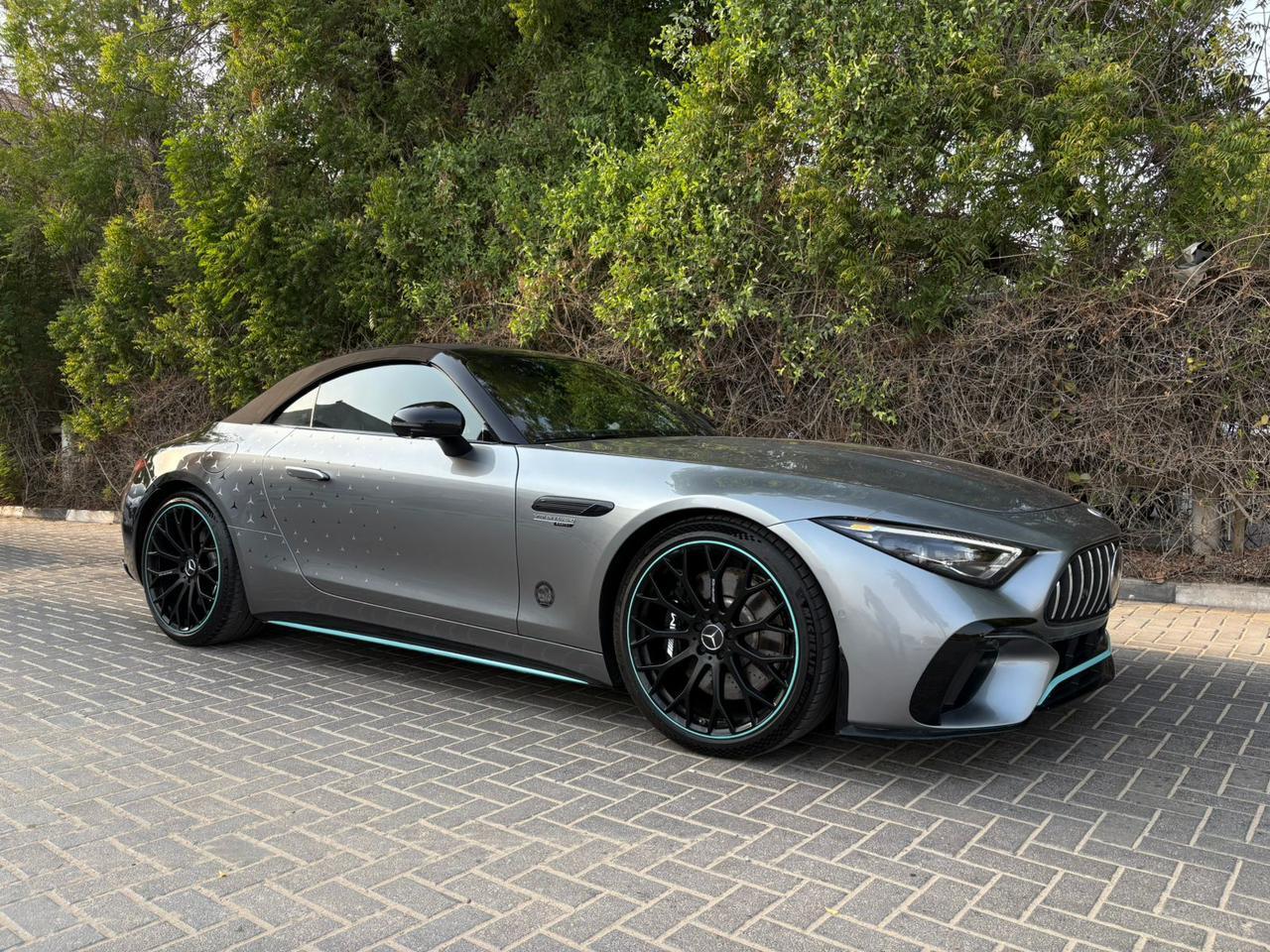 Rent Mercedes-Benz Sl  Silver 2024 in Dubai , UAE 