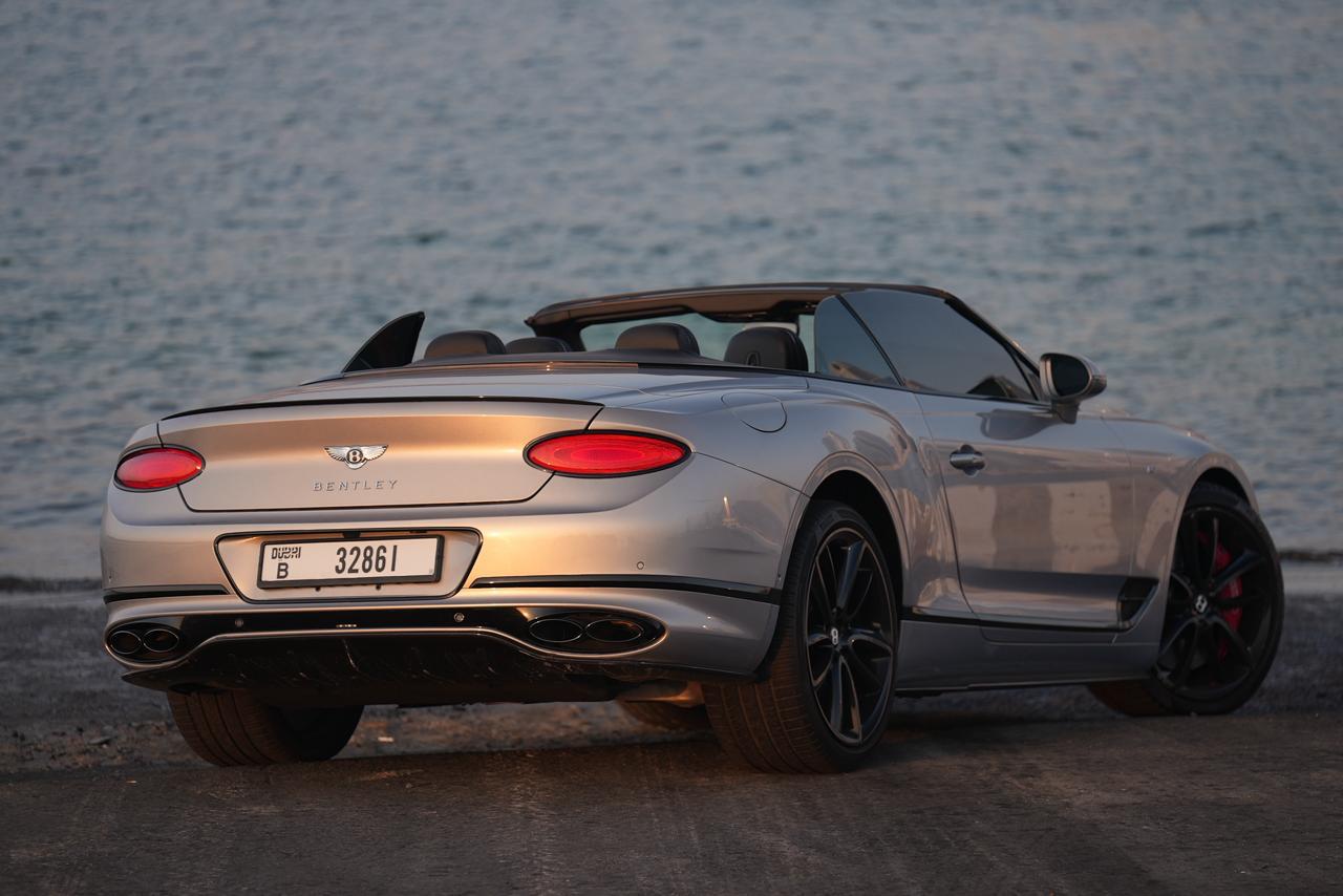 Rent Bentley Continental  Silver 2023 in Dubai , UAE 